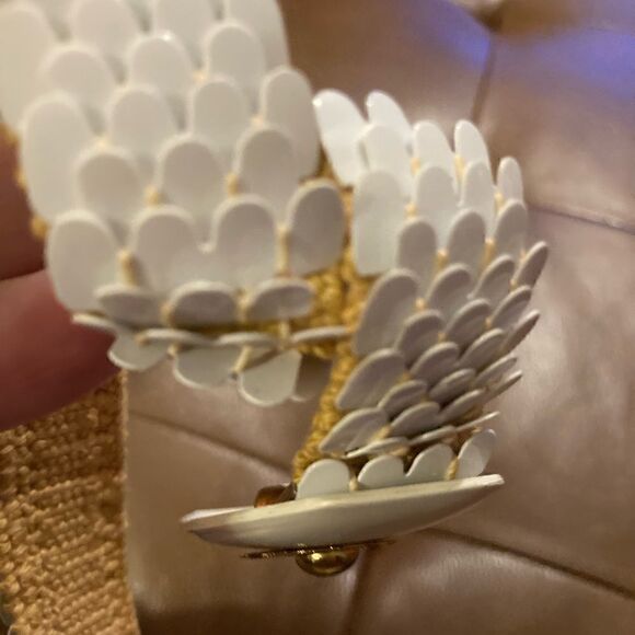 Vintage Ivory Colored Expandable Scales Belt main image 9